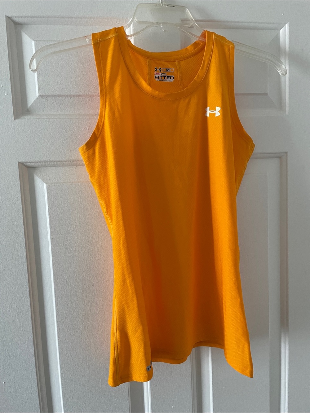 Under Armour Orange Performance Sleeveless Tank